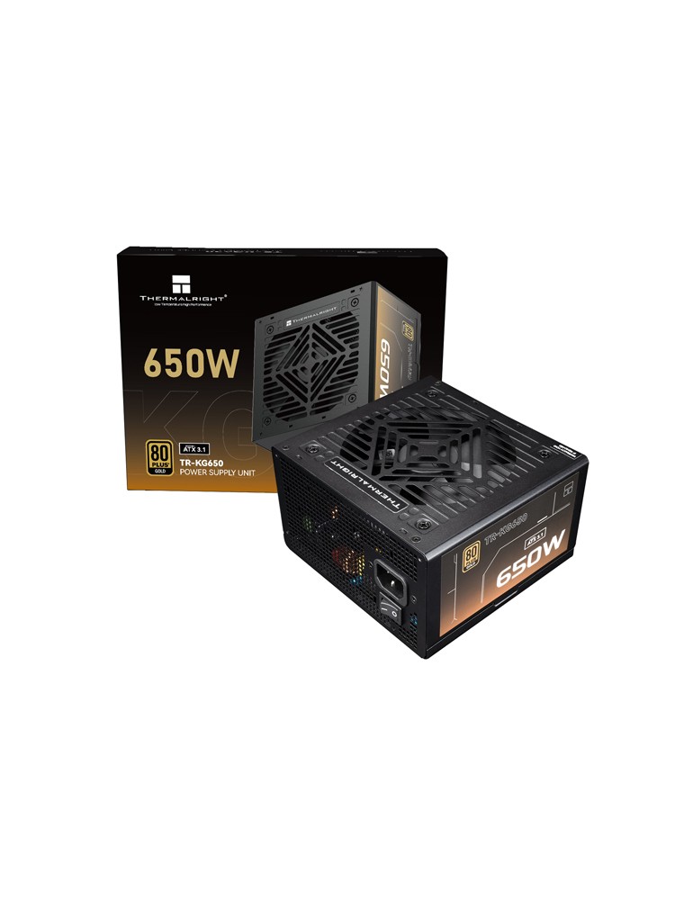 კვების ბლოკი: THERMALRIGHT TR-KG650 650W 80 PLUS GOLD ATX 3.1 Full-Modular