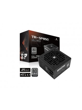 კვების ბლოკი: THERMALRIGHT TR-SP850 850W 80 PLUS PLATINUM ATX 3.1 Full-Modular