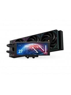 ქულერი: THERMALRIGHT Trofeo Vision 360 ARGB BLACK CPU Universal Cooler