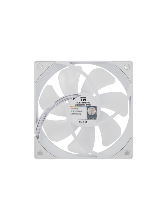 ქულერი: THERMALRIGHT TL-E12W-S V3 120mm ARGB Case Fan 1500 RPM±10%
