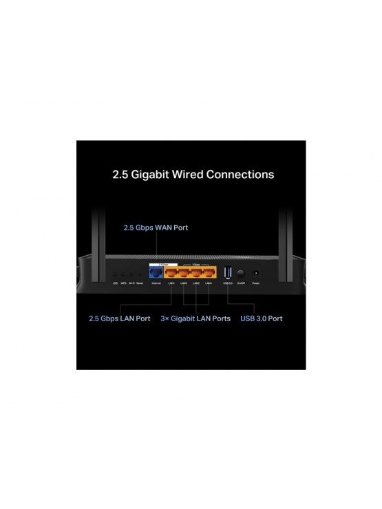 როუტერი: TP-Link Archer BE230 BE3600 Dual-Band Wi-Fi 7 Router