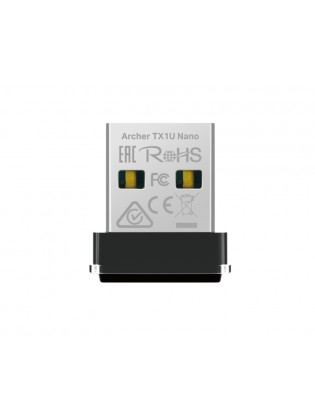 ადაპტერი: TP-Link Archer TX1U Nano AX300 Nano Wi-Fi 6 Wireless USB Adapter