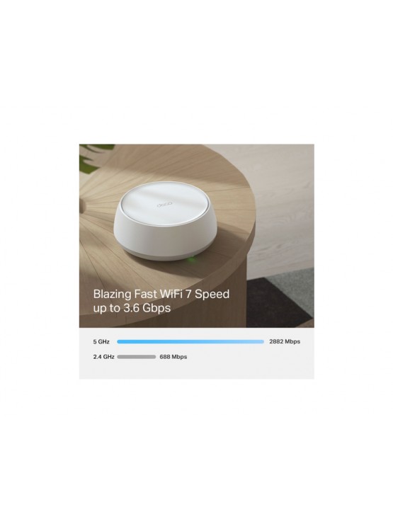 როუტერი: TP-Link Deco BE22 BE3600 Whole Home Mesh Wi-Fi 7 System (2-pack)