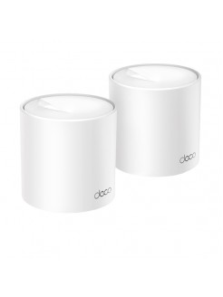როუტერი: TP-link Deco X10 AX1500 2-pack Home Mesh Wi-Fi 6