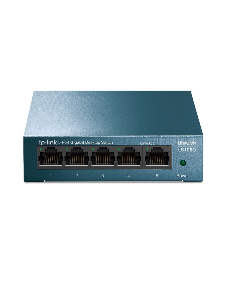 სვიჩი: TP-Link LS105G 5-Port Gigabit Unmanaged Desktop Switch