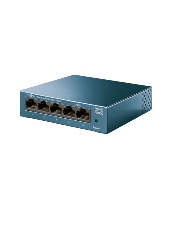 სვიჩი: TP-Link LS105G 5-Port Gigabit Unmanaged Desktop Switch