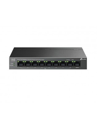 სვიჩი: TP-Link LS109P 9-Port 10/100Mbps Desktop Switch with 8-Port PoE+