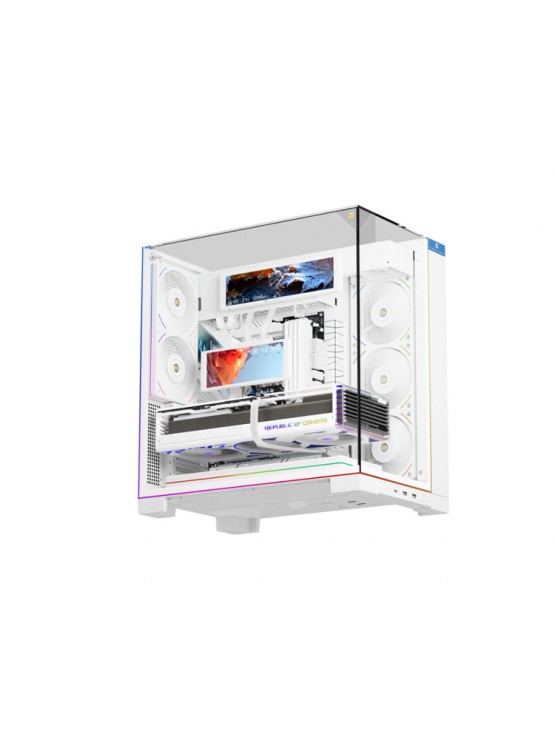 ქეისის მონიტორი: THERMALRIGHT Trofeo Vision 360 ARGB WHITE 9.16 LCD