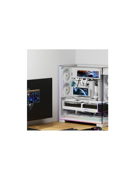 ქეისის მონიტორი: THERMALRIGHT Trofeo Vision 360 ARGB WHITE 9.16 LCD