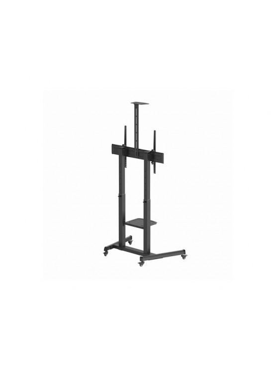 ტელევიზორის სადგამი: Gembird TVS-100T-03 TV floor stand with caster wheels (tilt) 60"-100"