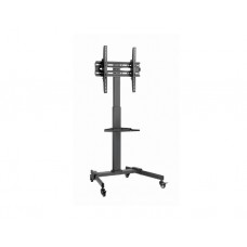 ტელევიზორის სადგამი: Gembird TVS-55T-01 TV floor stand with caster wheels (tilt) 32"-55"
