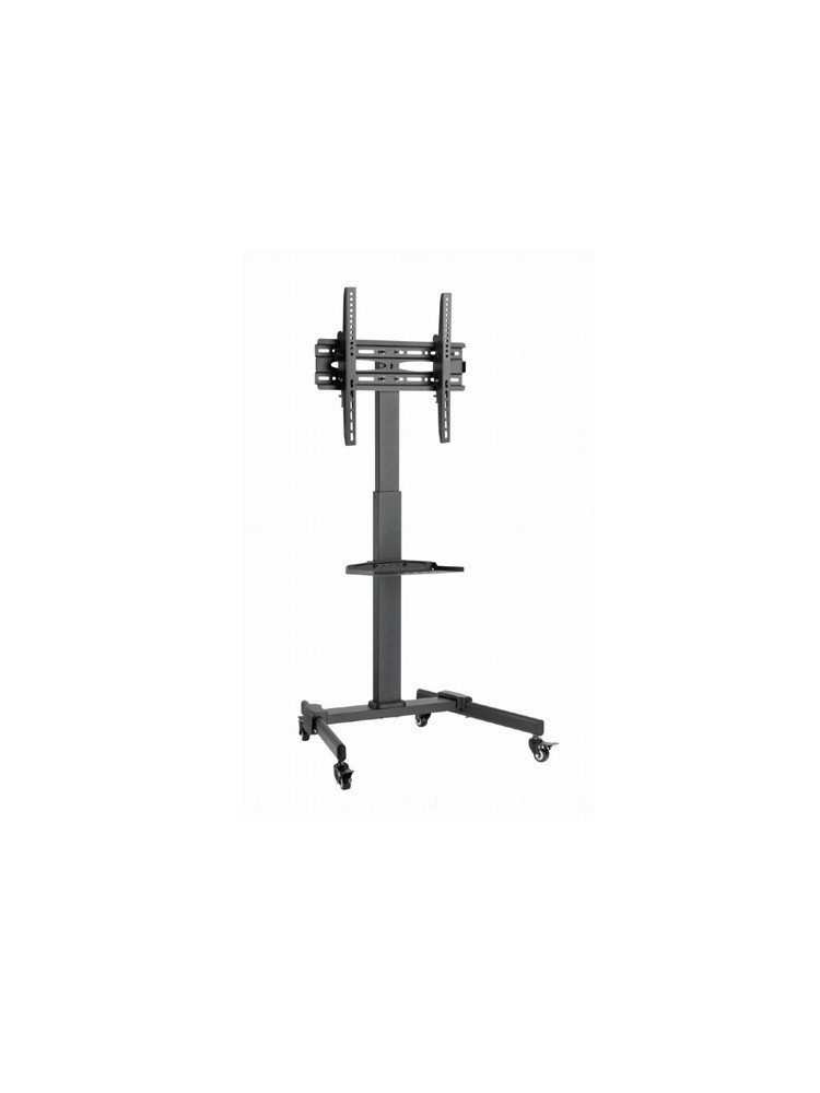 ტელევიზორის სადგამი: Gembird TVS-55T-01 TV floor stand with caster wheels (tilt) 32"-55"