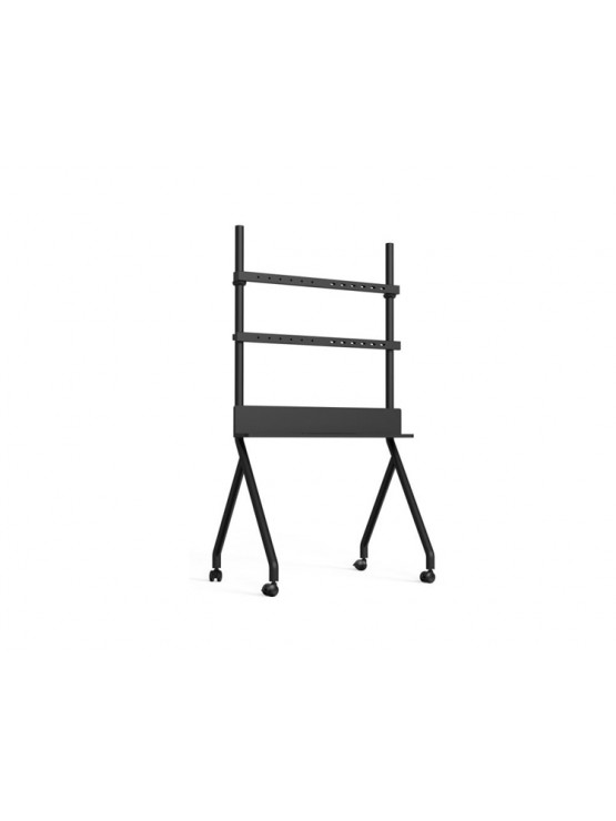 ტელევიზორის სადგამი: Gembird TVS-86F-02 TV floor stand 55" - 86" Black