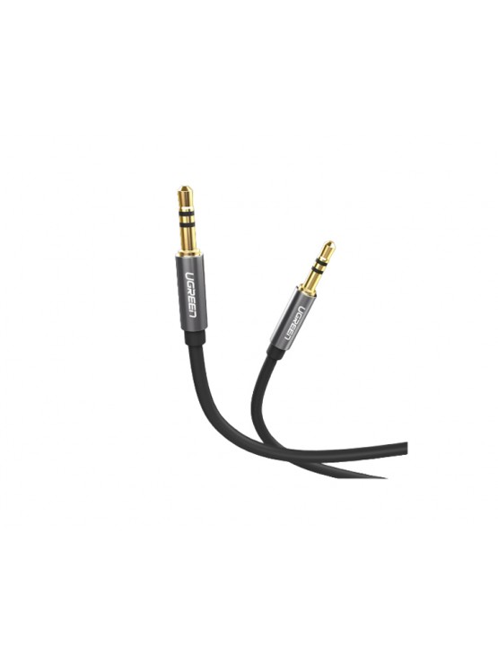 აუდიო კაბელი: Ugreen AV119 3.5mm Audio Cable 1m Black - 10733