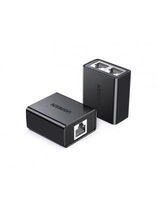 კონექტორი: Ugreen CM210 RJ45 Splitter Adapter 2 Pack Black - 50923
