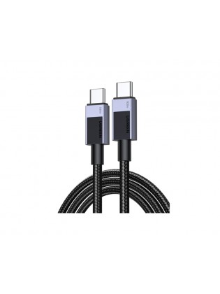 კაბელი: UGREEN L512 USB Type-C PD 100W Fast Charging Cable 1m Space Gray - 45063
