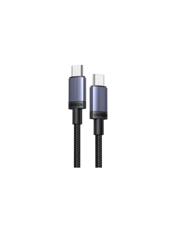 კაბელი: Ugreen L528 USB Type-C Cable 100W 1m Grey/Black - 65832