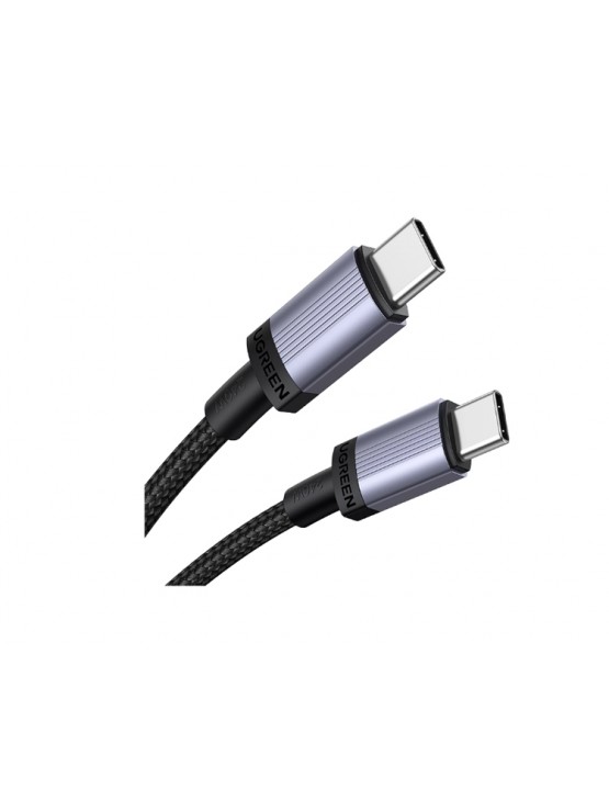 კაბელი: UGREEN L532 USB Type-C PD Fast Charging Cable 240W 1m Space Gray - 65907