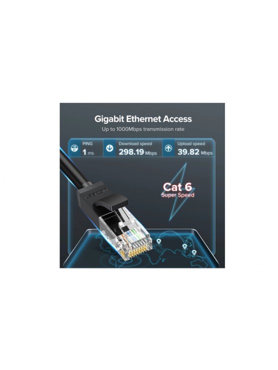 ქსელის კაბელი: UGREEN NW102 Patch Cord UTP Cat6 5m - 20162