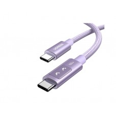 კაბელი: UGREEN Uno L509 100W USB Type-C Cable 1m Purple - 65092
