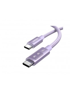 კაბელი: UGREEN Uno L509 100W USB Type-C Cable 1m Purple - 65092