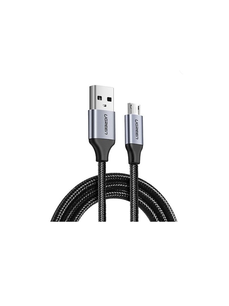 კაბელი: UGREEN US290 USB2.0 A to Micro USB Cable 1m Black - 60146