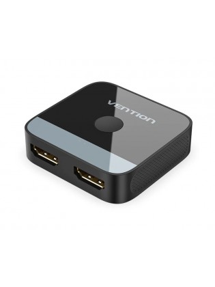 სპლიტერი: Vention AKOB0 4K/60Hz 2xHDMI Splitter Black