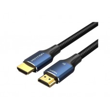 კაბელი: Vention ALGLH 8K/60Hz HDMI Cable 2m Blue Aluminum