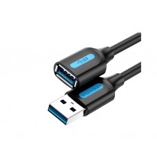 კაბელი: Vention CBHBF USB 3.0 Extension Cable 1m Black