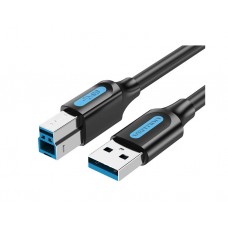 კაბელი: Vention COOBH USB 3.0 Printer Cable 2m Black