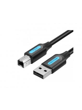 კაბელი: Vention COQBG USB 2.0 Printer Cable 1.5m Black