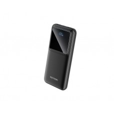 პოტრატული დამტენი: Vention FHKB0 10.000mAh Power Bank 22.5W With LED Display Black