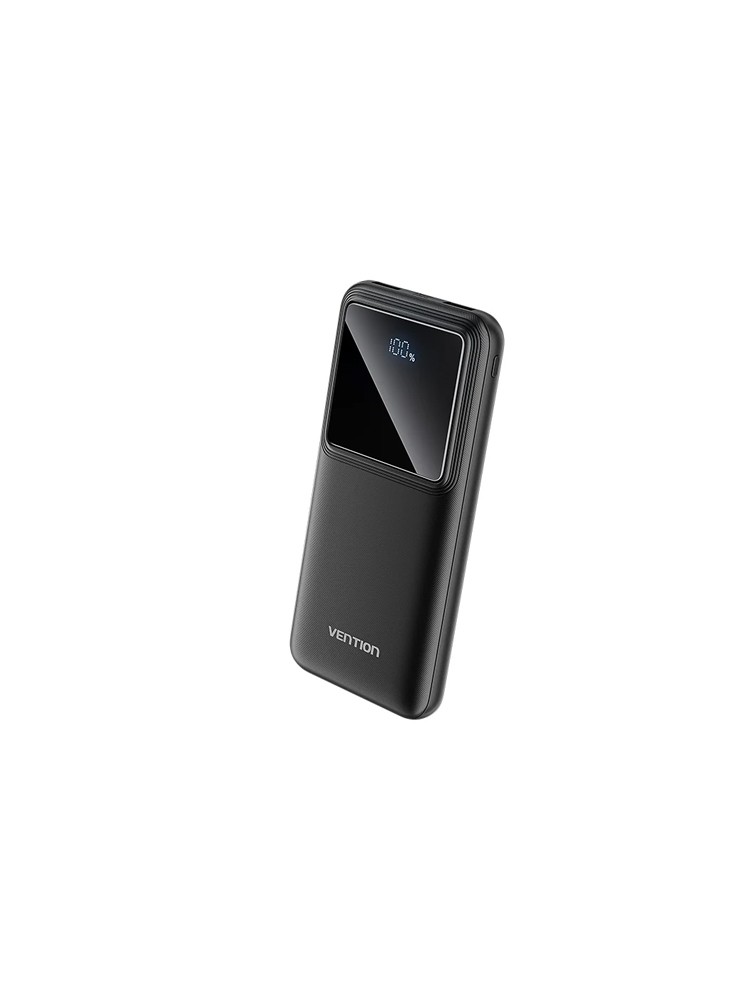 პოტრატული დამტენი: Vention FHKB0 10.000mAh Power Bank 22.5W With LED Display Black