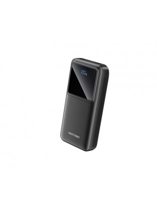პოტრატული დამტენი: Vention FHLB0 20.000mAh Power Bank 22.5W With LED Display Black
