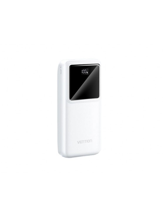 პოტრატული დამტენი: Vention FHLW0 20.000mAh Power Bank 22.5W With LED Display White