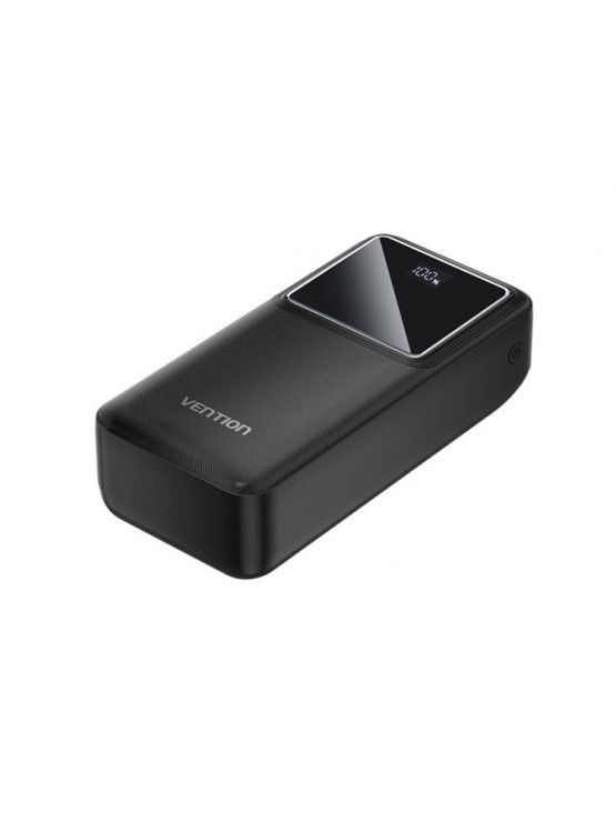 პოტრატული დამტენი: Vention FHMB0 30.000mAh Power Bank 22.5W With LED Display Black
