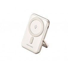 პორტატული დამტენი: Vention FHNW0 10.000mAh Magnetic Wireless Power Bank 20W White