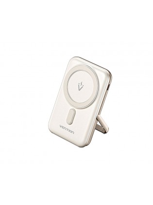 პოტრატული დამტენი: Vention FHNW0 10.000mAh Magnetic Wireless Power Bank 20W White