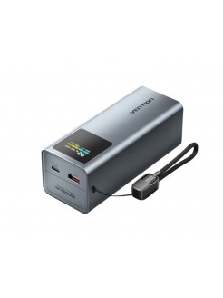 პორტატული დამტენი: Vention FKCH0 20.000mAh Power Bank 100W Gray