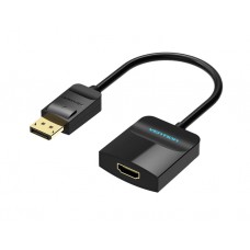 ადაპტერი: Vention HBGBB 4K/30Hz DisplayPort to HDMI Converter 0.15m Black