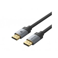 კაბელი: Vention HGBHH 16K/60Hz DisplayPort Cable 2m Grey Aluminum