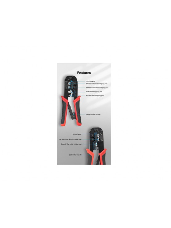 ჯეკონატორი: Vention KEAB0 Multi-Function Crimping Tool