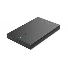 მყარი დისკის ყუთი: Vention KPBB0 2.5" HDD/SSD SATA USB-C 3.1 6Gbps Hard Drive Enclosure Black
