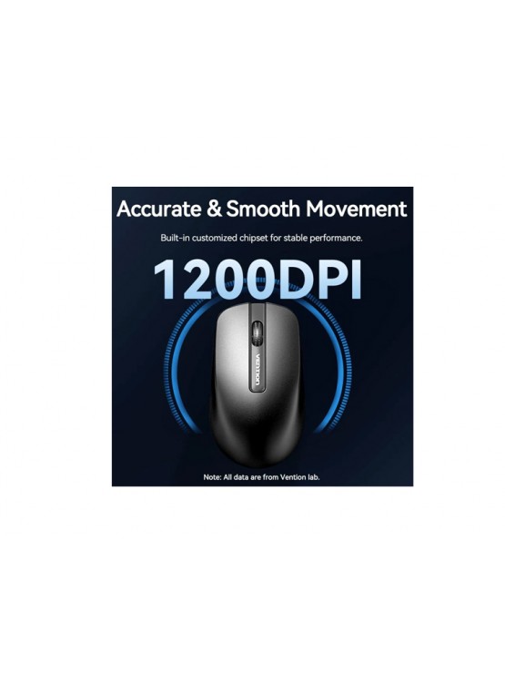 მაუსი: Vention KTABG Wired Mouse Black