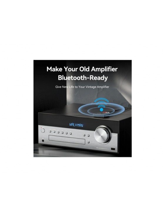 ბლუთუზი: Vention NAJB0 Bluetooth Audio Receiver Black