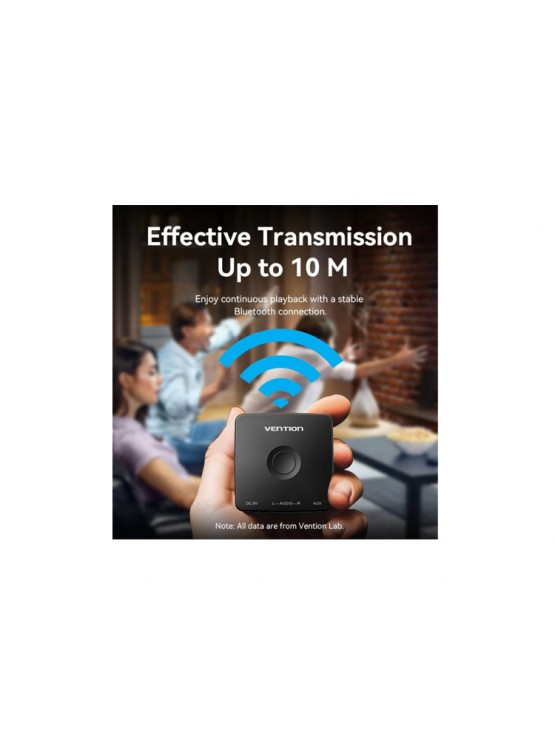 ბლუთუზი: Vention NAJB0 Bluetooth Audio Receiver Black