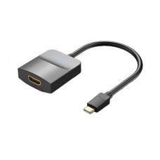 ადაპტერი: Vention TDCBB 4K/30Hz USB Type-C to HDMI Adapter 0.15m Black