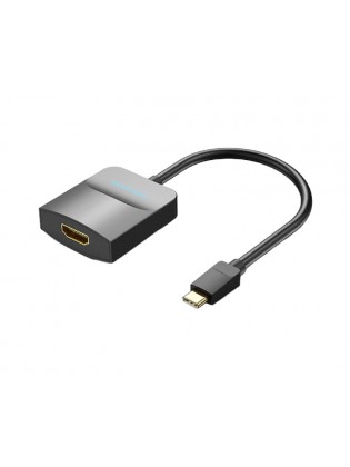 ადაპტერი: Vention TDCBB 4K/30Hz USB Type-C to HDMI Adapter 0.15m Black