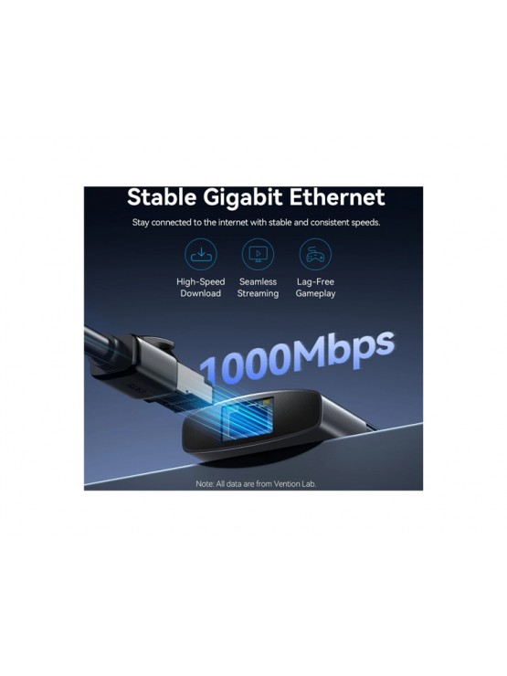 დოქ სადგური: Vention TQZHB 6-in-1 USB-C 8K/30Hz Docking Station 5Gbps 100W PD With Smart Led Display 0.15m Aluminum