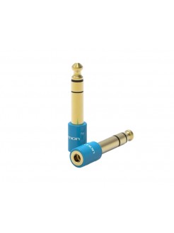 ადაპტერი: Vention VAB-S01-L 6.5mm Male to 3.5mm Female Audio Adapter Blue